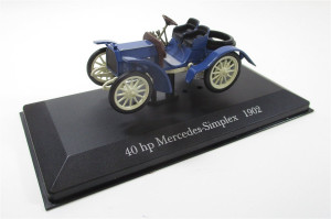 Modellauto 1:43 De Agostini Mercedes Benz 40 hp Simplex 1902 OVP (2752F)