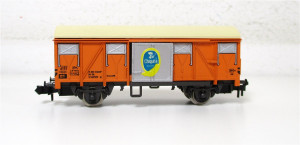 Atlas N 2469 Güterwagen Bananenwagen Chiquita DB 12 48705-6 OVP (10315F)
