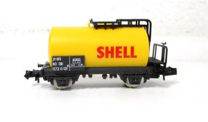 Atlas N 2472 Güterwagen Kesselwagen SHELL DB 072 0 121 OVP (10318F)