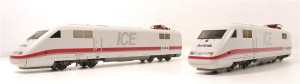 Fleischmann H0 934440 ICE1 401 084-9/584-8 Amtrak 2-teilig Analog OVP (2226F)