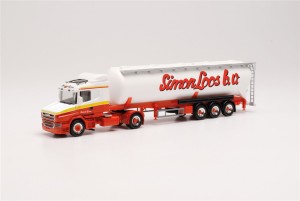 Herpa 1/87 314824 Scania Hauber Silo-Sz Simon L - NEU