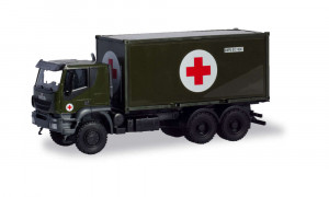 Herpa  746519 Iveco Trakker 6x6 AbrCoLKW, BW - NEU