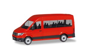 Herpa 1/87 094252 VW Crafter Bus HD, rot - NEU