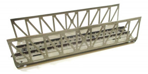 Märklin H0 7162 M-Gleis 1 x Blech-Kastenbrücke 180mm ohne OVP (1963h)