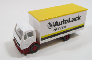 Wiking H0 1/87 MB Koffer LKW AutoLack Service ohne OVP 