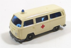 Wiking H0 1/87 (3) 320 VW T2 VW-Bus DRK cremeweiß ohne OVP 