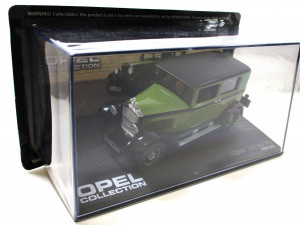 Modellauto 1:43 Opel Collection 10 40 PS 1925-29 OVP (5114F)