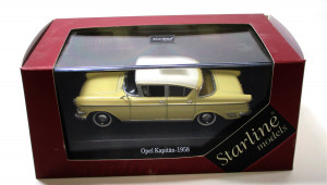Modellauto 1:43 Starline models Opel Kapitän 1958 OVP (5317F)