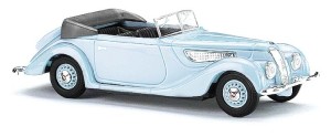 Busch H0 1/87 40289 EMW 327 Cabrio, Grau - NEU