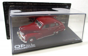Modellauto 1:43 Opel Collection Kapitän 51 1951-53 OVP (5204F)