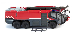 # Wiking H0 1/87 062647 Feuerwehr Rosenbauer FLF Panther 6x6 mit Löscharm - OVP NEU