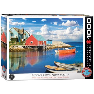 Eurographics Puzzle Fischerhütten in Peggy's Cove Nova Scotia 1000 Teile 1000 Teile - NEU