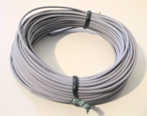 Schneider 5015 Qualitäts-Litze, Kabel grau 10 m 0,14mm² (1m=0,17€)