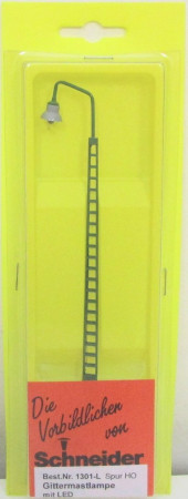 Schneider H0 1301-L Gittermastlampe hoch 1-fach LED 14-16V - OVP NEU