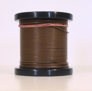 Schneider 5034 Qualitäts-Litze Kabel 18x0,10 braun 50m 0,14mm² (0,14€/1m)