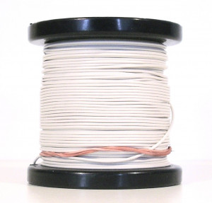 Schneider 5038 Qualitäts-Litze Kabel 18x0,10 weiss 50m 0,14mm² (0,14€/1m)