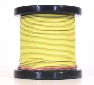 Schneider 5032 Qualitäts-Litze Kabel 18x0,10 gelb 50m 0,14mm² (0,14€/m)