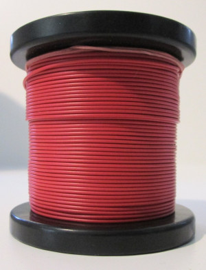 Schneider 5037 Qualitäts-Litze Kabel 18x0,10 rot 50m 0,14mm² (0,14€/1m)