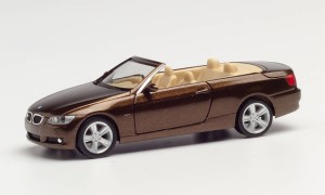 Herpa 1/87 033763-002 BMW 3er Cabrio, marrakesh brau - NEU