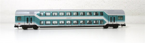 Fleischmann N 8122K Doppelstockwagen 2.KL 50 80 26-35 028-2 DB (5914F)
