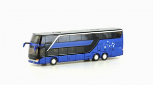 Lemke N LC4488 Setra S 431DT Reisebus neutral, metallic blau - NEU