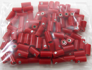 Schneider 4077 - Muffen 100 Stück rot  - OVP NEU