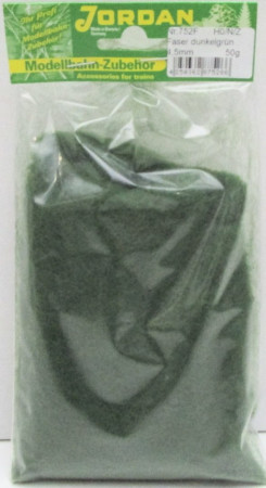 Jordan H0/N [752F] Modell-Grasfasern dunkelgrün, 4,5mm 50g OVP NEU