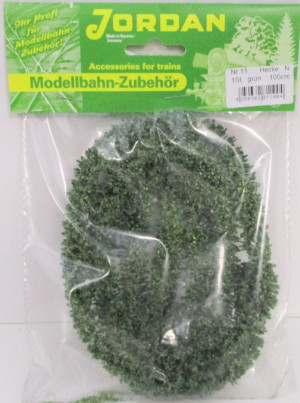 Jordan N [11] Modell-Hecke grün ca.100 cm 1 Stück OVP NEU