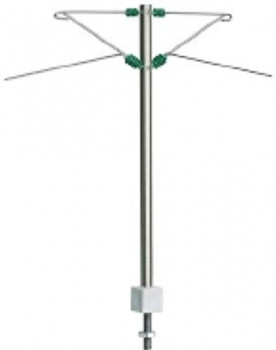 Sommerfeldt 118 H0 H-Profil-Mittelmast 57 mm, Gleisabstand Märklin (VE=1) - OVP NEU