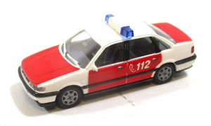 Wiking H0 1/87 VW Passat PKW Feuerwehr rot/weiß 