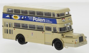 Brekina H0 1/87 61204 IFA Do 56 Bus 1960, BVG - Reisen nach Polen,  - NEU