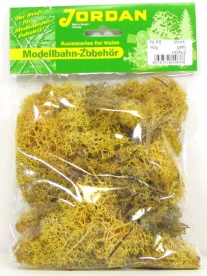 Jordan H0/N [68] Island Moos gelb - Kleinpackung ca. 40g  - OVP NEU