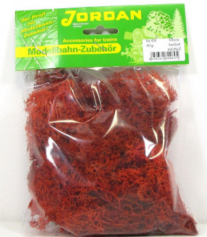 Jordan H0/N [69] Island Moos herbstfarben - Kleinpackung ca. 40g  - OVP NEU