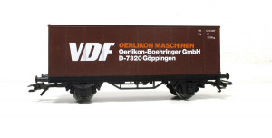 Märklin H0 4455 Containerwagen VDF Oerlikon Maschinen OVP (2011G)