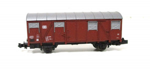 Roco N 25074 gedeckter Güterwagen 125 2 110-2 Gs 212 DB (5853G)