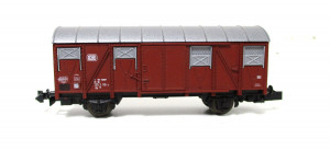 Roco N 25074 gedeckter Güterwagen 125 2 110-2 Gs 212 DB (5848G)