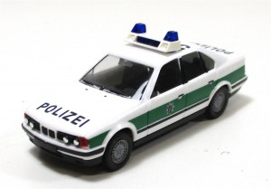 Herpa H0 1/87 (6) Automodell BMW 535i Polizei 