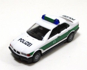 Herpa H0 1/87 (2) Automodell BMW 325i Polizei 