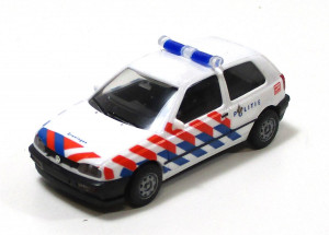 Herpa H0 1/87 (2) Automodell VW Golf Polizei NL