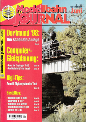 Eisenbahn Journal - Modellbahn Ausgabe 06/1998   (Z607) 