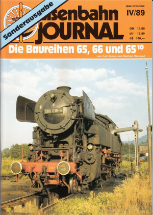 Eisenbahn Journal - Sonderausgabe 89/IV Die Baureihe 65, 66, 65.10 (Z613)
