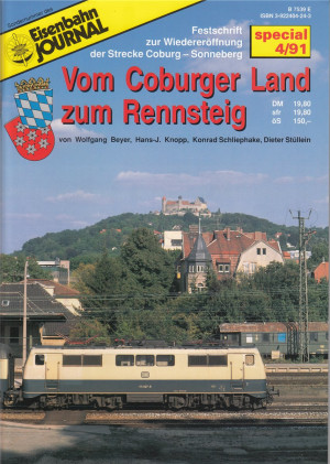 Eisenbahn Journal Sonderausgabe Vom Coburger Land zum Rennsteig (Z617)