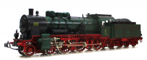 Fleischmann H0 4800 Dampflokomotive P8 Nr. 2412 KPEV Analog OVP (2714g)