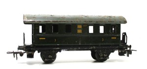 Märklin H0 327 Personenwagen 3.Klasse Ci Blech ohne OVP (4984g)