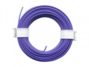 Schönwitz 50960 10 Meter Ring Miniaturkabel Litze flexibel LIY 0,14mm² lila violett - NEU