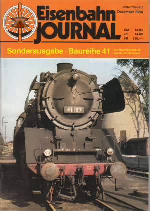 Eisenbahn Journal - Sonderausgabe Die Baureihe 41  (Z648)