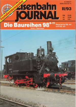 Eisenbahn Journal - Sonderausgabe Die Baureihe 98.8-98.11   (Z650)