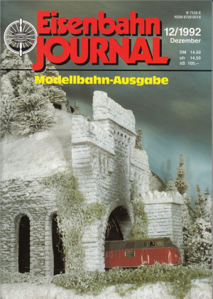 Eisenbahn Journal - Modellbahn Ausgabe 12/1992   (Z665) 