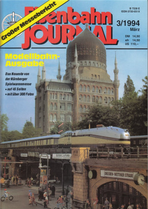 Eisenbahn Journal - Modellbahn Ausgabe 03/1994   (Z666) 