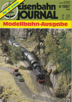 Eisenbahn Journal - Modellbahn Ausgabe 04/1987   (Z667) 